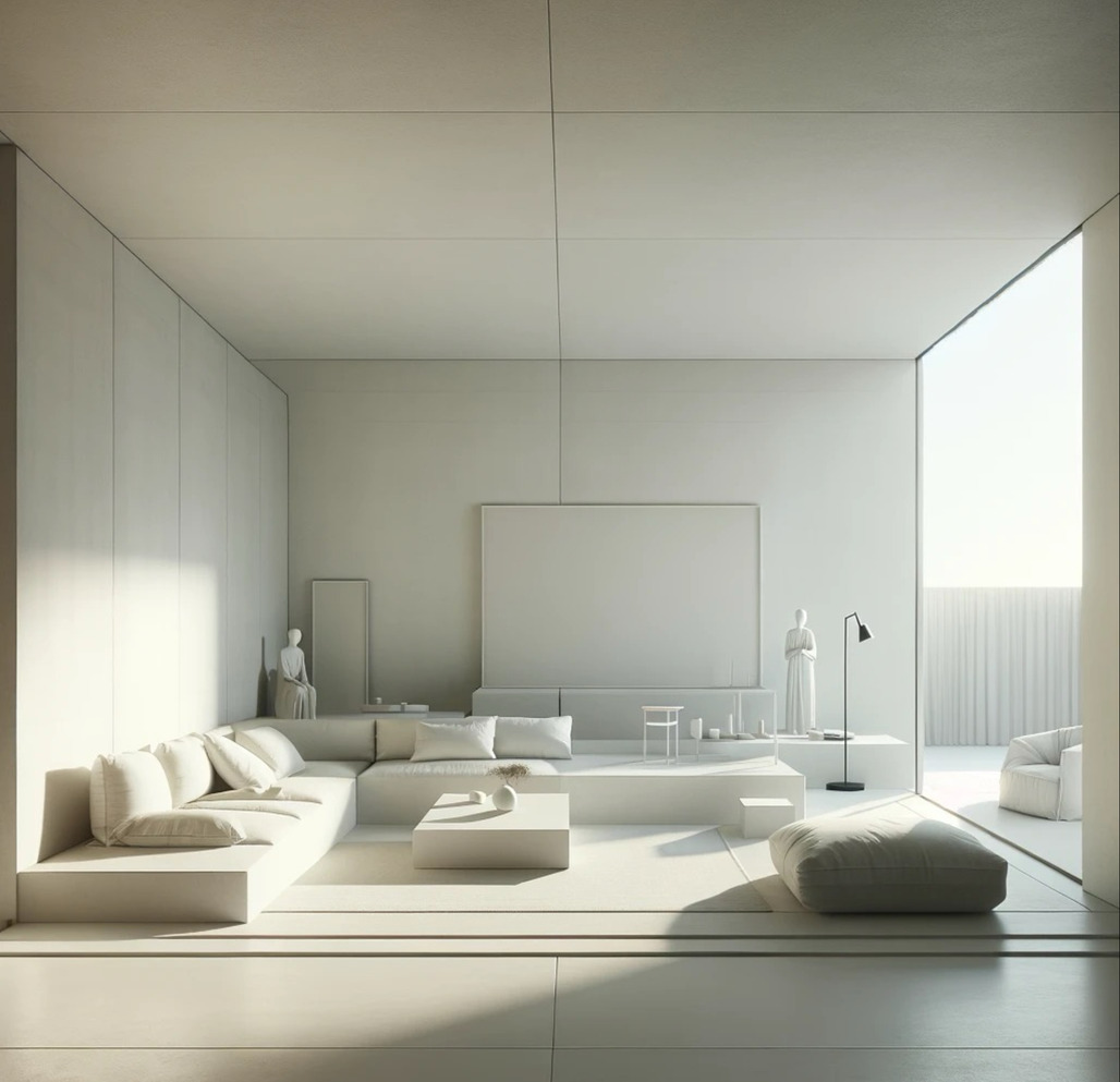 Minimalist style (3D Perspective)